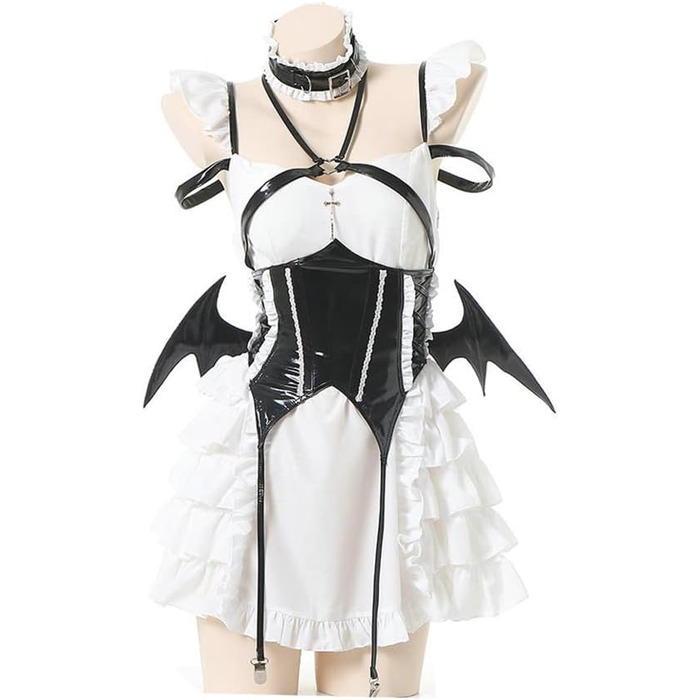 Костюм горничної на Хелловін (чорний)