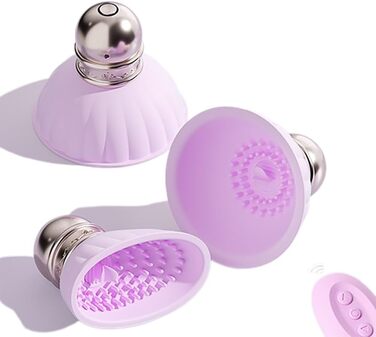 Вібратор для сосків Lmgoc з функцією лизання язиком, 9 режимів, масажер для клітора, електричний масажер грудей, збільшення грудей, секс-іграшка для жінок