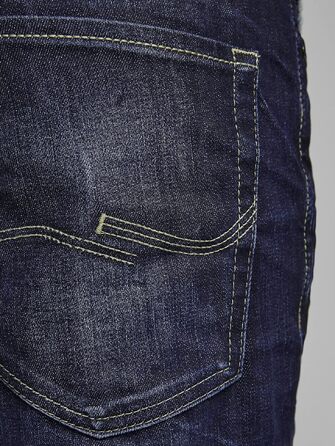 Чоловічі джинси Jack & Jones Clark Original Regular Fit, синій денім (Blau), 318
