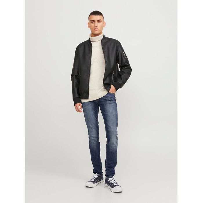 Чоловічі джинси Jack & Jones Glenn Original Slim Fit, сині (33W / 30L)