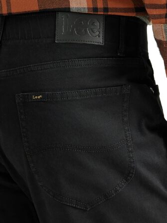 Чоловічі джинси Lee Performance Series Extreme Motion Athletic Fit, чорні, розмір 36W / 32L