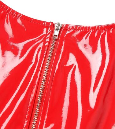 Жіночий сексуальний комбінезон GRRKDFQ з вирізом на промежині, червоний, розмір 4XL