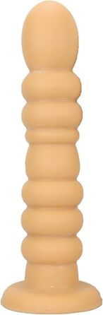 Анальний масажер Yasexx Giant з присоскою та стимулятором G-точки. Великий анальний дилатор для чоловіків та жінок