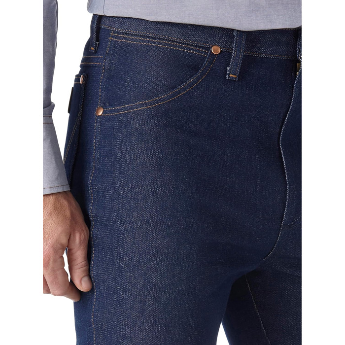 Чоловічі джинси Wrangler Slim Fit у ковбойському стилі, Indigo Starr, розмір 27W / 34L