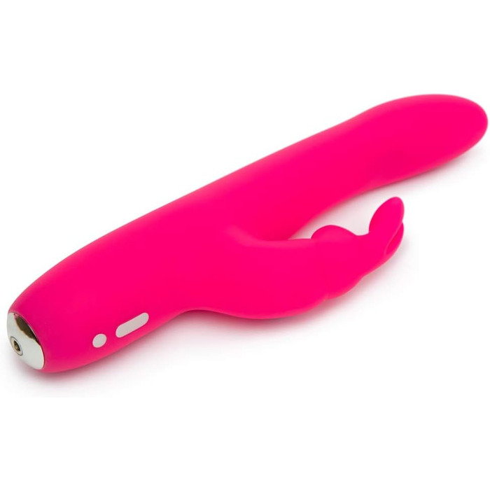 Вібратор для інтимної гігієни Happy Rabbit Curve, рожевий, акумуляторний
