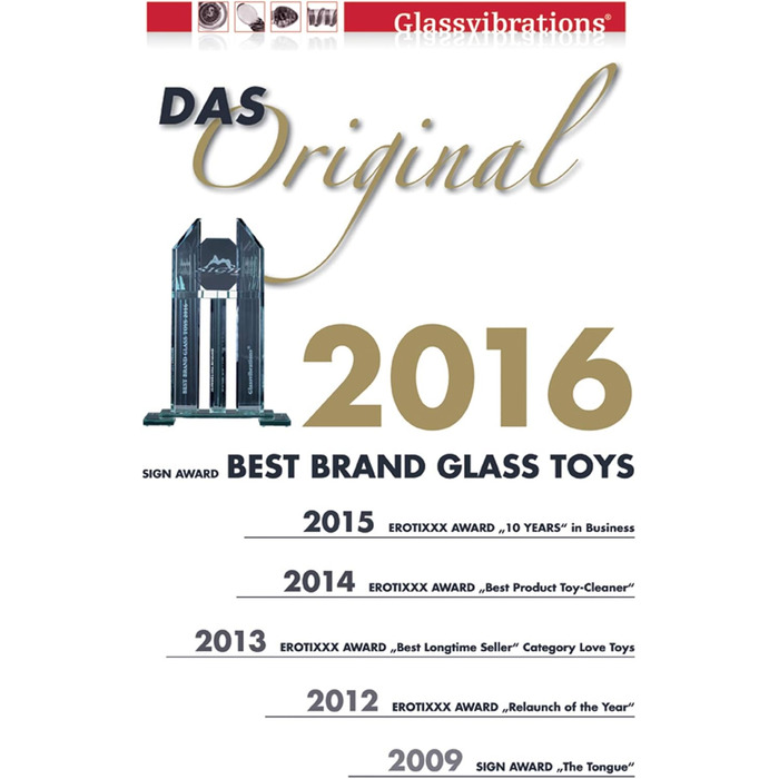 Секс-іграшка Glasdildo - дildo з скла від GLASSVIBRATIONS
