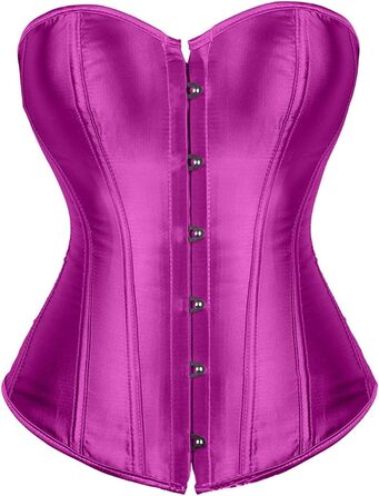 Корсет- бюстгальтер корсетний топ для жінок, великі розміри, сатин з квітковим принтом, з кісточками, бюстгальтер-корсет, сатиновий топ-корсет, бурлеск костюм, білий (3XL, фіолетовий)