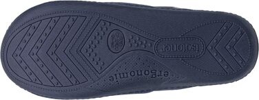 Чоловічі домашні капці-пантолети Isotoner з ефектом пам'яті Memory Foam, легкі та комфортні, темно-сині (розмір 44 EU)