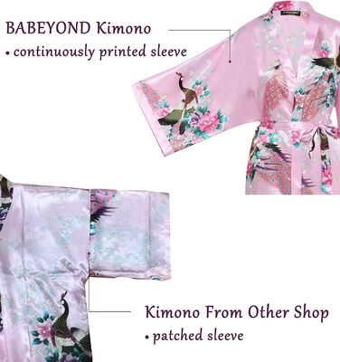 Халат жіночий Babeyond з шовкового атласу, кімоно, довгий, принт 'павич', для дому та відпочинку, великий розмір, темно-зелений