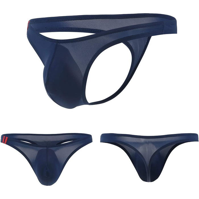 Танга чоловічі Panegy з тонкого льону, низька посадка, 3/4/5 шт. в упаковці, XL, багато кольорів