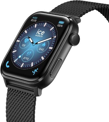 Смарт-годинник ICE-WATCH Ice Smart 3.0 Black Milanese, 1.78
