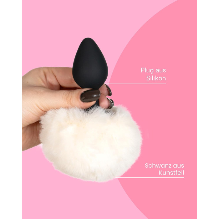 Анальний вібратор Be My Bunny з пультом, 10 режимів, USB-зарядка для чоловіків та жінок