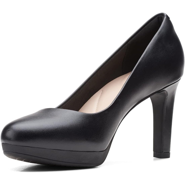 Жіночі туфлі-човники Clarks Ambyr Joy, шкіряні, чорні, розмір 39 EU