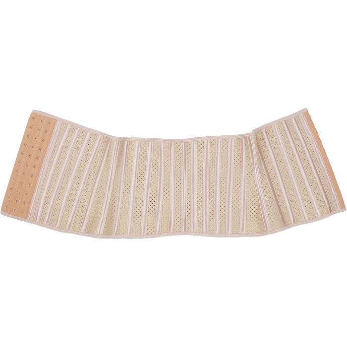 Корсет для фігури жіночий, чорний та бежевий (XXL), 25 кісток, дихаючий