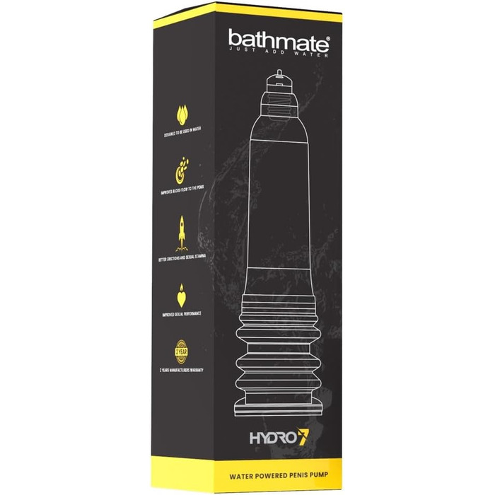 Bathmate Hydro7 - Прозора гідро-насос для збільшення статевого члена