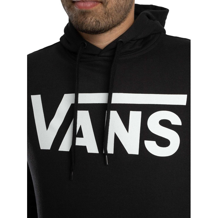 Чоловічий худі Vans Classic Pullover чорно-білий, розмір L