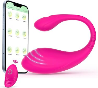 Тренувальні кулі для жіночого дна тазу - інтелектуальний тренажер м'язів дна тазу з керуванням через додаток (Рожевий)