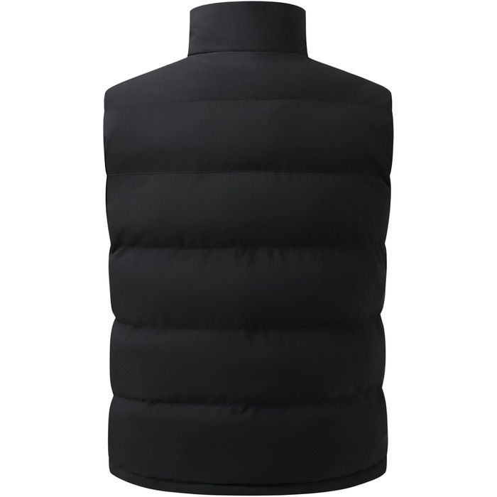 Чоловіча зимова стібана жилетка Allthemen, утеплена легка outdoor-жилетка, чорна (S)