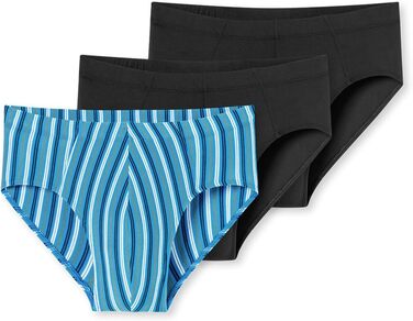 Труси чоловічі Schiesser 3 шт. з м'яким поясом, бавовна Bio, Multipack - 95/5 Organic (M, Асорті 10_180841)