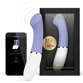 LELO Gigi 3 – Вібратор для жінок з управлінням через додаток, стимуляція точки G, 8 режимів, блакитний