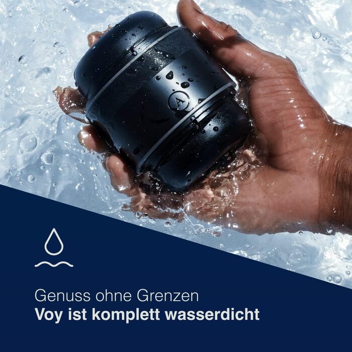 Arcwave Voy - Масажер для чоловіків, секс-іграшка з 8 рівнями інтенсивності та регулюванням щільності, чорний