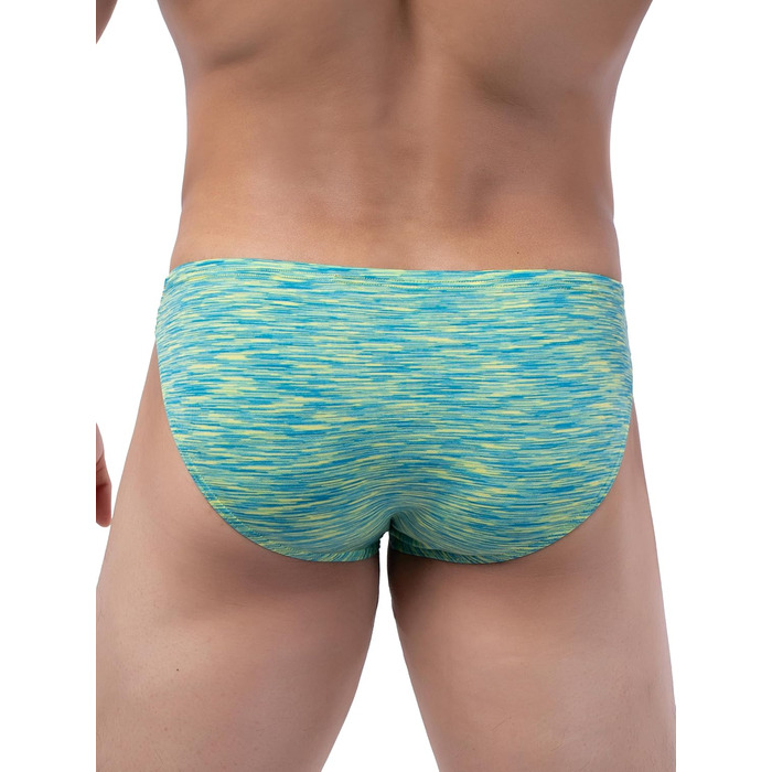 Сексуальна чоловіча труси з великою кишенею iKingky, швидковисихаюча білизна для чоловіків (XL, Зелений)