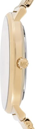 Жіночий годинник Michael Kors Pyper: кварцовий механізм, сталевий плетений браслет, золотистий колір