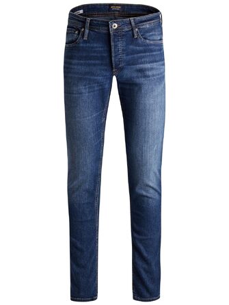Дитячі джинси Jack & Jones Boy Slim Fit JJIGLENN синього кольору, розмір 152