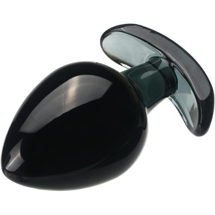 Анальний масажер MSTMAZZ з великого скла, XXL, для простати, прозорий, для жінок та чоловіків