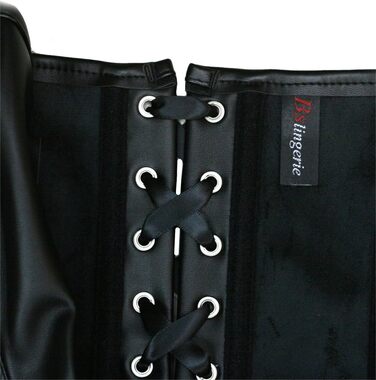 Корсет для фігури пісочний годинник Bslingerie, чорний, XL