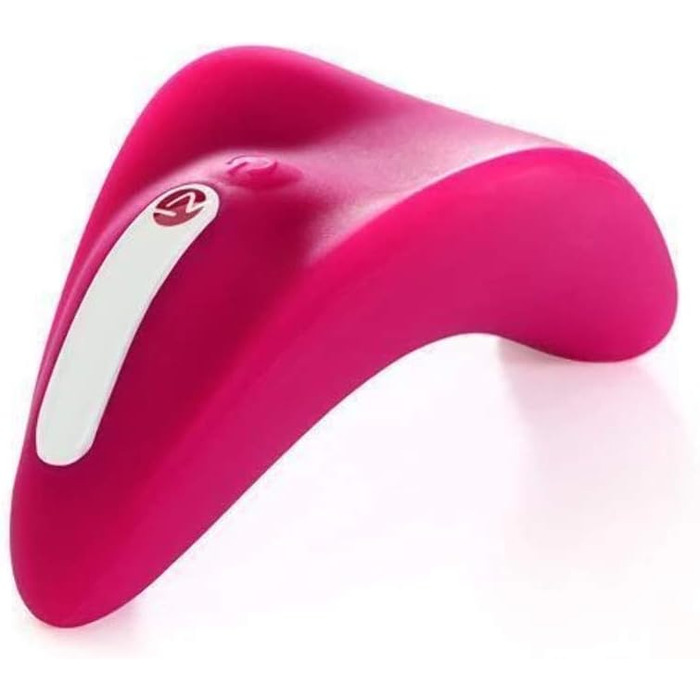 Вібратор Nomi Tang Better Than Chocolate 2 - водостійкий, безшумний, з силікону, з сенсорним слайдером, акумуляторний, червоно-фіолетовий