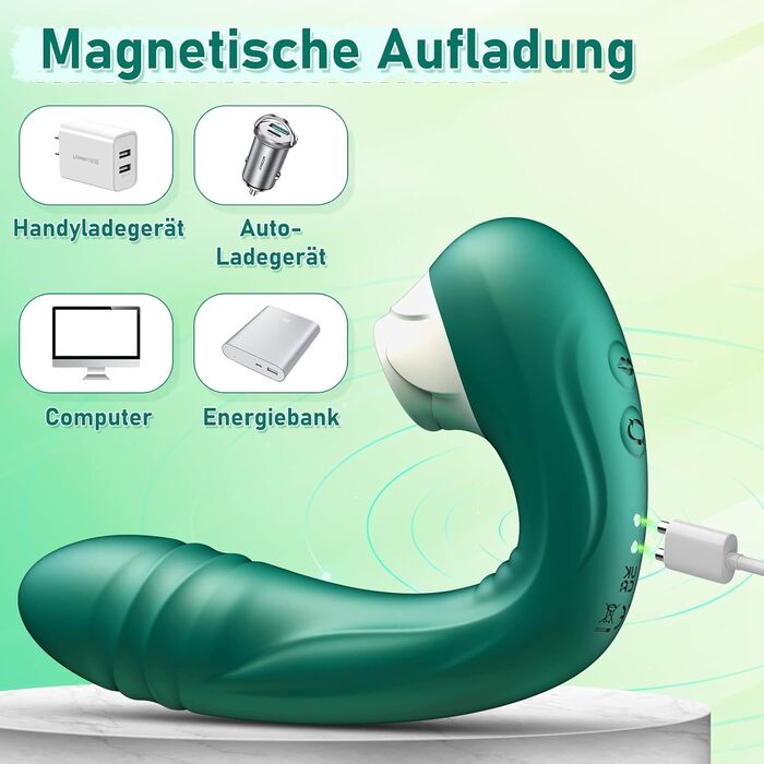 Вібратор для жінок G-Punkt з функцією імпульсу та режимами виділення, водонепроникний вібратор з силікону для клітора, G-Dildo для дорослих