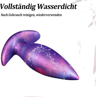 Анальний плаг Kuaecr Weichen Silikon XL для масажу G-точки та простати | Іграшки для дорослих