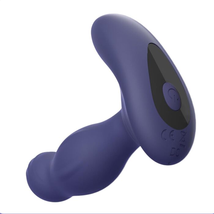 Анальні вібратори BDSMYEE: набір з пультом дистанційного керування, 10 режимів, 360° обертання. Для чоловіків.