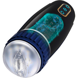 Автоматичний статевий масажер для чоловіків з режимами всмоктування - сексуальна іграшка для самостійних задоволень