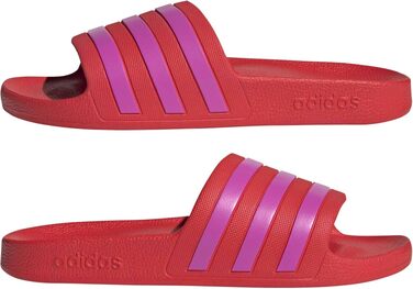 Слайди adidas Adilette Aqua Better Scarlet Purple Burst (розмір 38 EU) — чоловічі та жіночі тапочки для басейну та пляжу