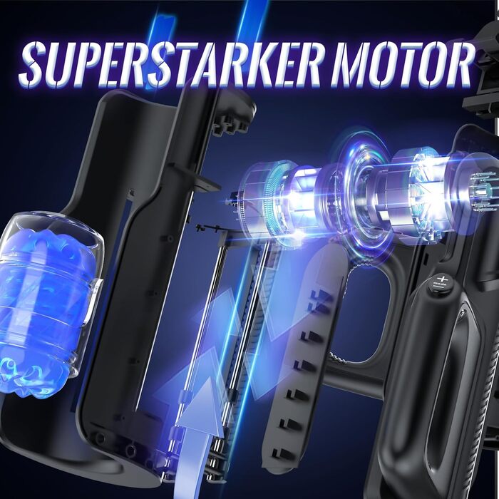 Електричний мастурбатор для чоловіків Leten - автоматичний, з телескопічною та масажною функціями, для дискретного використання