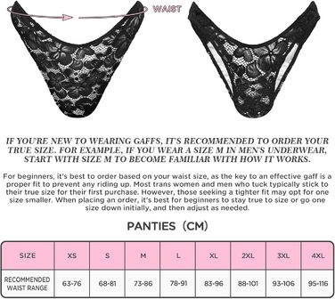 Танга з сітки LittleForBig для трансгендерів та кросдресерів, чорний колір, моделювання та корекція фігури