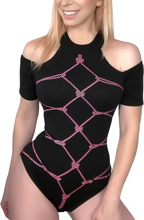 Дитячий боді-піжама Littleforbig All Tied Up чорного кольору, розмір M