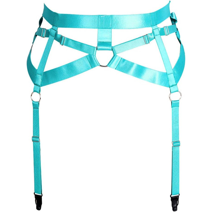 Жіночий корсет-накидка в стилі панк з 4 кліпсами, набір шнурів, шкарпетки Харадзюку, універсальний розмір, смарагдовий