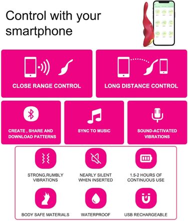 Вібратор для жінок та пар з 9 режимів та пультом дистанційного керування