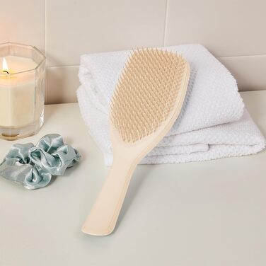 Щітка для волосся Tangle Teezer Ultimate Detangler для вологого та сухого волосся, розплутувальна щітка для густого, кучерявого та довгого волосся, колір Cappuccino