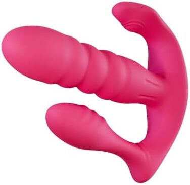 Вібратор для жінок LZYLWC з 10 режимами - вібратор клітора та G-точки, анальний вібратор, силікон, преміум-якість