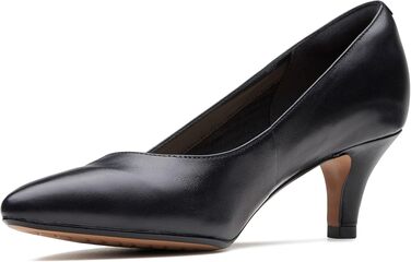 Жіночі туфлі-човники Clarks Linvale Jerica, шкіряні, чорні, розмір 38 EU