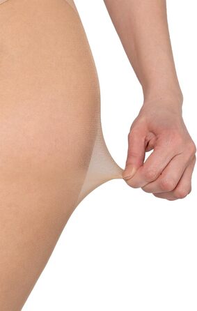 Чулки BANANALU 20 Den з відкритим кроком, розмір M, 3 шт. - Daino