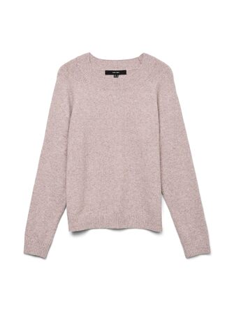 Жіночий в'язаний светр Vero Moda VMDOFFY, колір Woodrose, розмір L