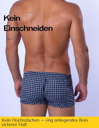 BIMONI Боксер чоловічий з м'якої бавовни, низька посадка, сексуальний дизайн, труси-боксери, труси для чоловіків, гіпстерський стиль (Темно-синій, XL)