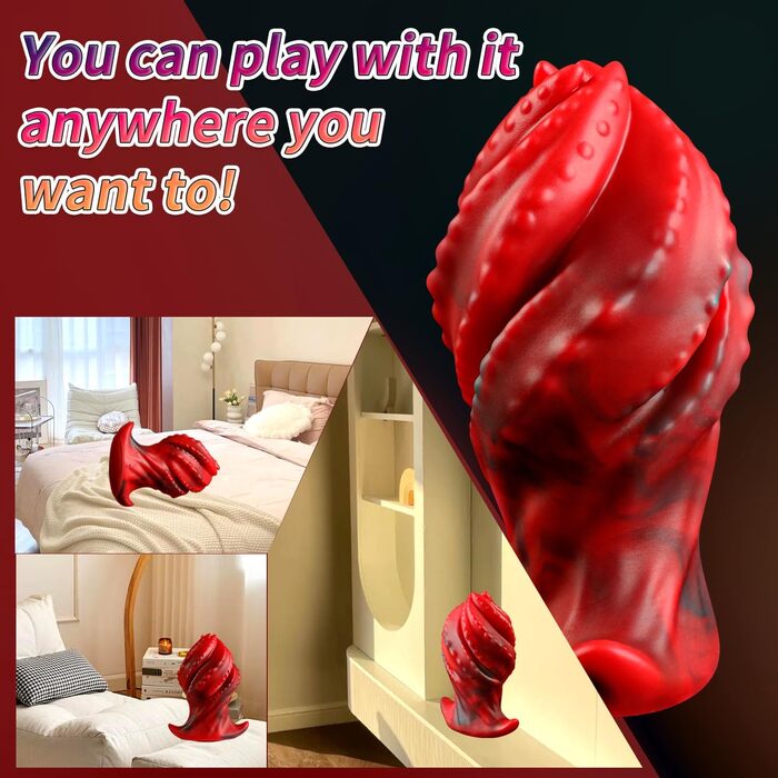 Масажер для тіла з силікону NAIXBTY Pug - для жінок та чоловіків, для масажу G-точки та простати