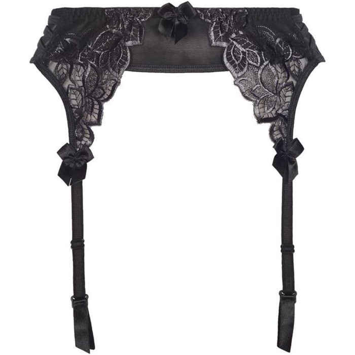 Жіночий корсет для панчіх Axami, чорний, розмір L