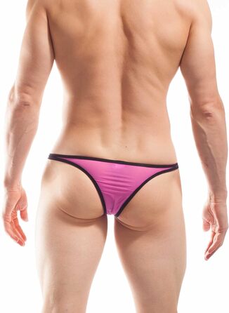 WOJOER Танга чоловіче міні з еластичної стрічки, для пляжу та нижньої білизни, Push-Up, Made in Germany, рожевий